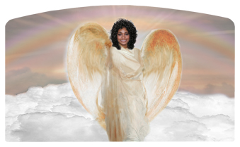 DACRO-119-BZ Angel (AA) Clouds Bronze